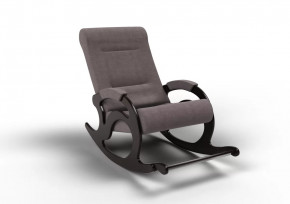 Кресло-качалка Тироль ткань галька в Нефтеюганске - nefteyugansk.mebel-tymen.ru | фото