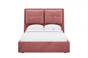 Кровать 1400 Эстер 311 Велюр Ультра коралл в Нефтеюганске - nefteyugansk.mebel-tymen.ru | фото