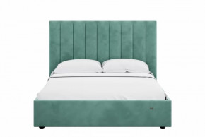 Кровать 1600 Ингрид 312 Велюр Ультра Минт в Нефтеюганске - nefteyugansk.mebel-tymen.ru | фото