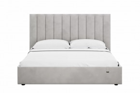 Кровать 1800 Ингрид 312 Велюр Ультра Смог в Нефтеюганске - nefteyugansk.mebel-tymen.ru | фото