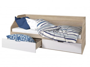 Кровать 800 2 ящика Анталия Белый в Нефтеюганске - nefteyugansk.mebel-tymen.ru | фото