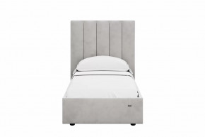 Кровать 900 Ингрид 312 Велюр Ультра Смог в Нефтеюганске - nefteyugansk.mebel-tymen.ru | фото