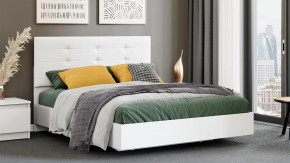 Кровать «Бетта» Тип 3 Белый снег, Белый в Нефтеюганске - nefteyugansk.mebel-tymen.ru | фото