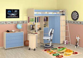 Кровать-чердак Теремок-М85 в Нефтеюганске - nefteyugansk.mebel-tymen.ru | фото