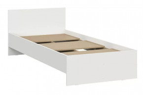 Кровать  Денвер 0,9х2,0 SAFE Белый в Нефтеюганске - nefteyugansk.mebel-tymen.ru | фото