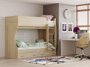 Кровать двухъярусная Д2 в Нефтеюганске - nefteyugansk.mebel-tymen.ru | фото