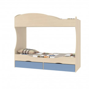 Кровать двухъярусная с лестницей Дельта-20 в Нефтеюганске - nefteyugansk.mebel-tymen.ru | фото