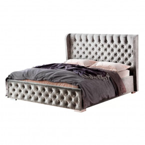 Кровать Франческа 1,6м под подъемный механизм Графит в Нефтеюганске - nefteyugansk.mebel-tymen.ru | фото