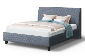 Кровать Хилтон, 2000*1400 мм, серый в Нефтеюганске - nefteyugansk.mebel-tymen.ru | фото