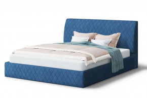 Кровать Хилтон, 2000*1400 мм, синий в Нефтеюганске - nefteyugansk.mebel-tymen.ru | фото