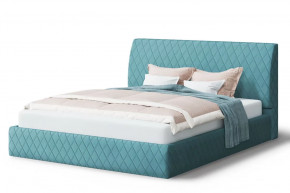 Кровать Хилтон, 2000*1600 мм, бирюзовый в Нефтеюганске - nefteyugansk.mebel-tymen.ru | фото