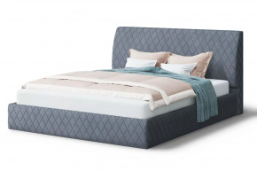 Кровать Хилтон, 2000*1800 мм, серый в Нефтеюганске - nefteyugansk.mebel-tymen.ru | фото