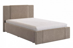 Кровать (каркас) Хлоя 120х200 см латте (велюр) в Нефтеюганске - nefteyugansk.mebel-tymen.ru | фото