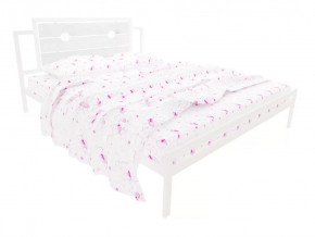 Кровать Инесса белая в Нефтеюганске - nefteyugansk.mebel-tymen.ru | фото