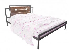 Кровать Инесса черная в Нефтеюганске - nefteyugansk.mebel-tymen.ru | фото