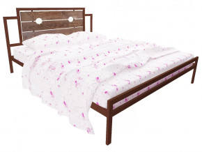 Кровать Инесса коричневая в Нефтеюганске - nefteyugansk.mebel-tymen.ru | фото