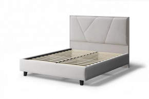 Кровать Ингрид, 1400*2000 мм, на опорах, бежевый в Нефтеюганске - nefteyugansk.mebel-tymen.ru | фото