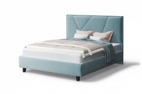 Кровать Ингрид, 1400*2000 мм, на опорах, бирюзовый в Нефтеюганске - nefteyugansk.mebel-tymen.ru | фото