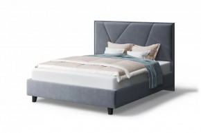 Кровать Ингрид, 1800*2000 мм, на опорах, серый в Нефтеюганске - nefteyugansk.mebel-tymen.ru | фото