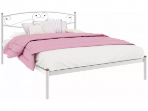 Кровать Каролина белая в Нефтеюганске - nefteyugansk.mebel-tymen.ru | фото