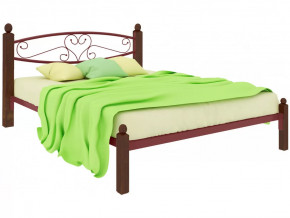 Кровать Каролина Lux красная в Нефтеюганске - nefteyugansk.mebel-tymen.ru | фото