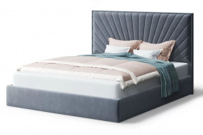 Кровать Леона, 2000*1200 мм, серый в Нефтеюганске - nefteyugansk.mebel-tymen.ru | фото