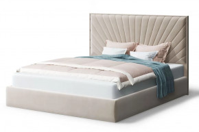Кровать Леона, 2000*1400 мм, бежевый в Нефтеюганске - nefteyugansk.mebel-tymen.ru | фото