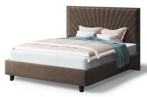 Кровать Леона, 2000*1400 мм, коричневый в Нефтеюганске - nefteyugansk.mebel-tymen.ru | фото