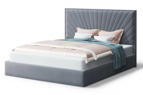 Кровать Леона, 2000*1600 мм, серый в Нефтеюганске - nefteyugansk.mebel-tymen.ru | фото