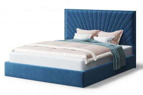Кровать Леона, 2000*1600 мм, синий в Нефтеюганске - nefteyugansk.mebel-tymen.ru | фото