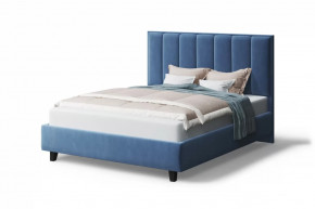 Кровать Лина, 1200*2000 мм, на опорах, синий в Нефтеюганске - nefteyugansk.mebel-tymen.ru | фото