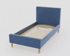 Кровать Линси 900 Синий в Нефтеюганске - nefteyugansk.mebel-tymen.ru | фото