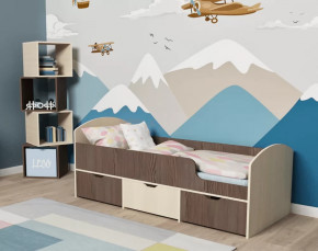 Кровать Малыш Мини Винтерберг, Дуб молочный Ярофф в Нефтеюганске - nefteyugansk.mebel-tymen.ru | фото