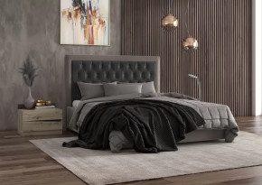 Кровать Мартина с пуговицами 1600 в Нефтеюганске - nefteyugansk.mebel-tymen.ru | фото