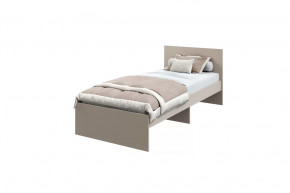 Кровать "МОНА" 2000* 900мм, (без матраса), ЛДСП кашемир (ламели) в Нефтеюганске - nefteyugansk.mebel-tymen.ru | фото