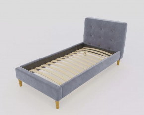 Кровать Пайли 900 Серый в Нефтеюганске - nefteyugansk.mebel-tymen.ru | фото