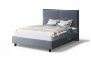 Кровать Скай, 1400*2000 мм, на опорах, серый в Нефтеюганске - nefteyugansk.mebel-tymen.ru | фото
