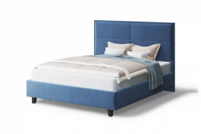 Кровать Скай, 1600*2000 мм, на опорах, синий в Нефтеюганске - nefteyugansk.mebel-tymen.ru | фото