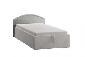 Кровать-тахта 900 Берта 062 Велюр Ультра Смог в Нефтеюганске - nefteyugansk.mebel-tymen.ru | фото