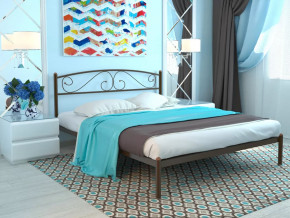 Кровать Вероника коричневая в Нефтеюганске - nefteyugansk.mebel-tymen.ru | фото