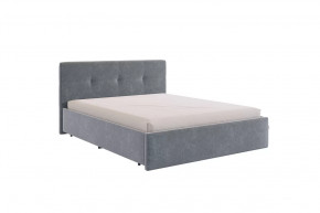 Кровать с основанием Веста 160х200 см графит (велюр) в Нефтеюганске - nefteyugansk.mebel-tymen.ru | фото