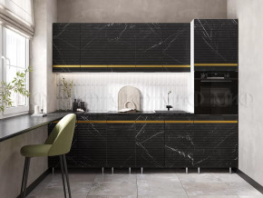 Кухня Милена 2,6м (Мрамор Блэк софт (Антарес)) в Нефтеюганске - nefteyugansk.mebel-tymen.ru | фото