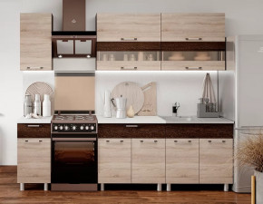 Кухня Монтана 2.0м в Нефтеюганске - nefteyugansk.mebel-tymen.ru | фото