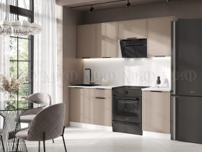 Кухня Николь 2,1м (Холст латте) в Нефтеюганске - nefteyugansk.mebel-tymen.ru | фото