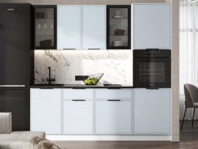 Кухня Николь 2,2м (Браш Блю) в Нефтеюганске - nefteyugansk.mebel-tymen.ru | фото