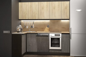 Кухонный гарнитур Адажио прайм 400 1100х2000 мм в Нефтеюганске - nefteyugansk.mebel-tymen.ru | фото