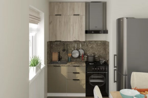 Кухонный гарнитур Альба мини 1000 мм в Нефтеюганске - nefteyugansk.mebel-tymen.ru | фото