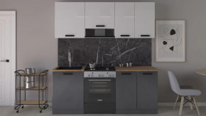 Кухонный гарнитур «Аляска» длиной 200 см в Нефтеюганске - nefteyugansk.mebel-tymen.ru | фото