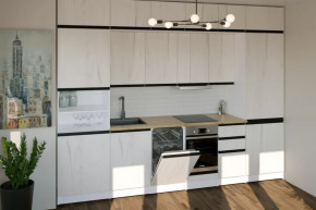 Кухонный гарнитур Амели люкс 3000 мм в Нефтеюганске - nefteyugansk.mebel-tymen.ru | фото