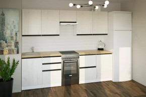 Кухонный гарнитур Амели мега 2500 мм в Нефтеюганске - nefteyugansk.mebel-tymen.ru | фото
